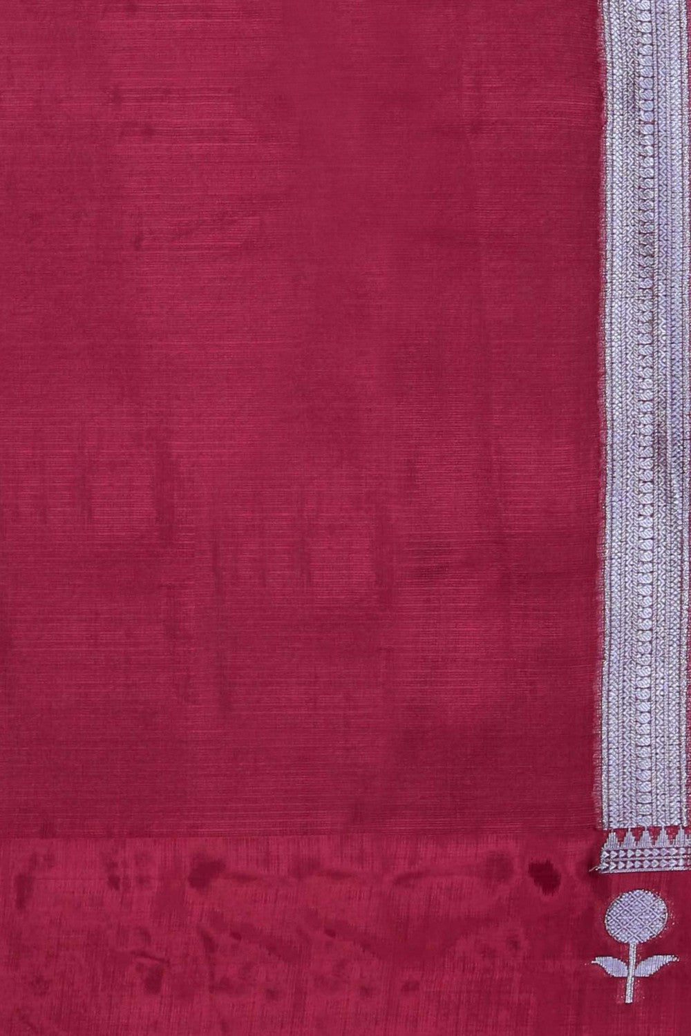 Image of Kota Silk Red Saree