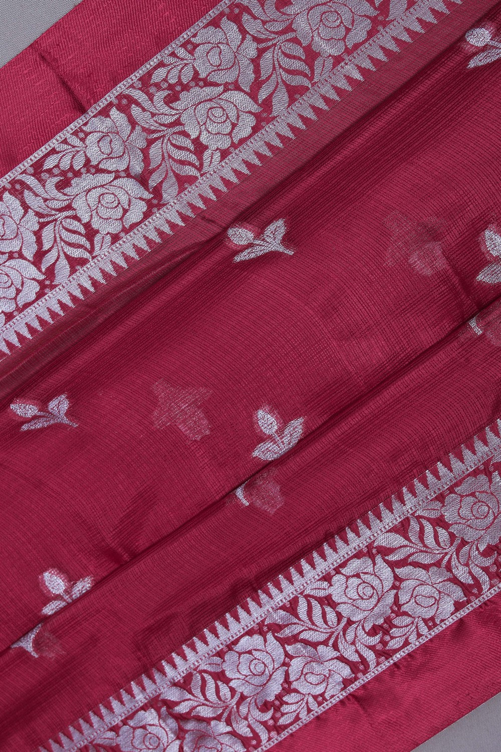 Image of Kota Silk Red Saree