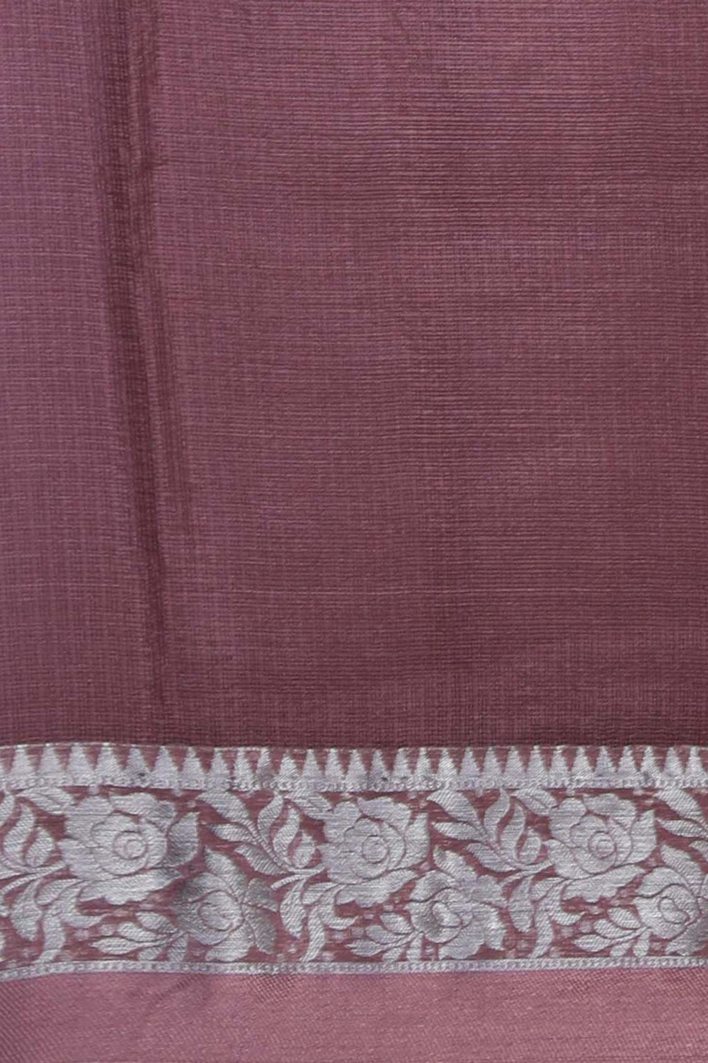 Image of Kota Silk Onion-Pink Saree