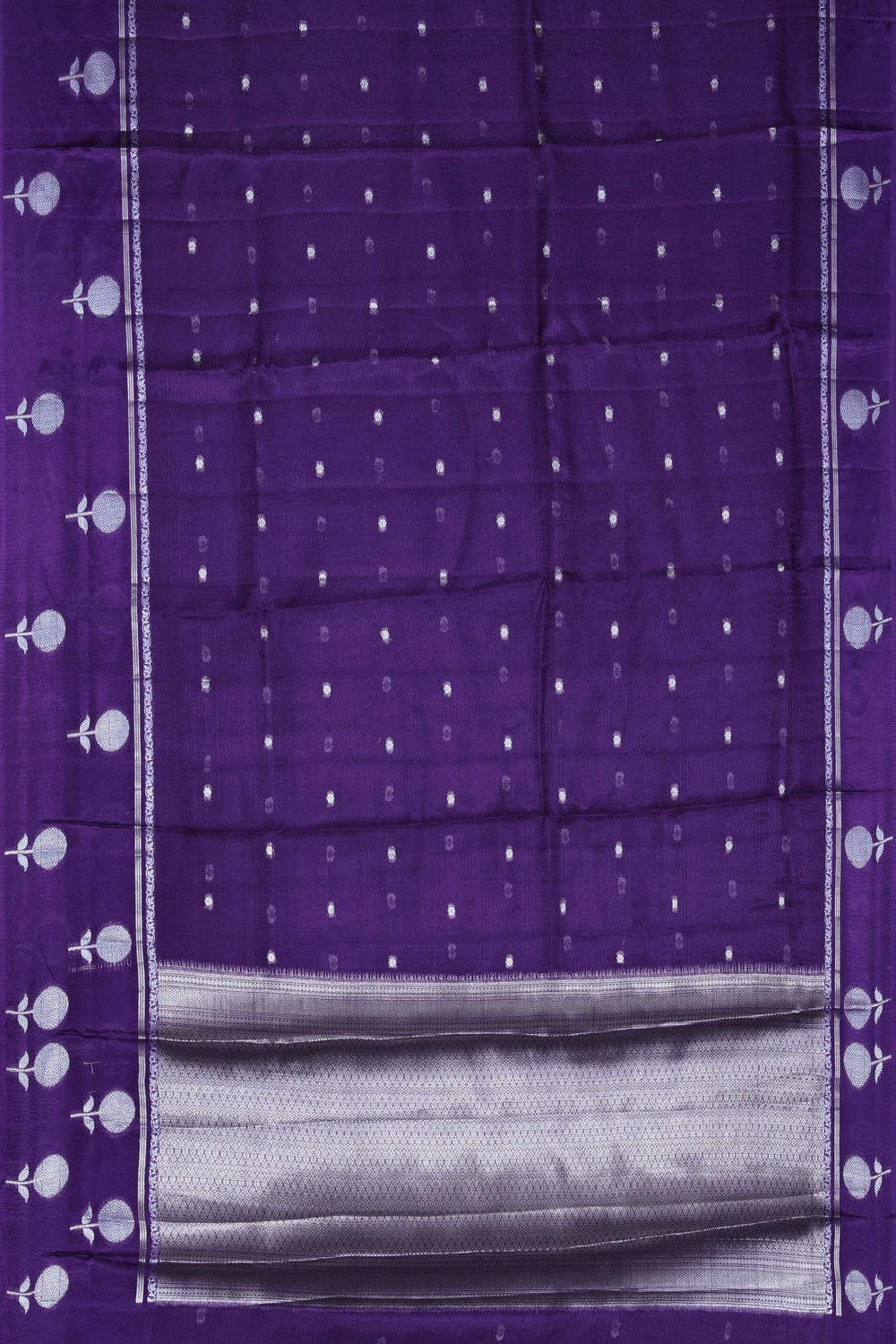 Image of Kota Silk Purple Saree