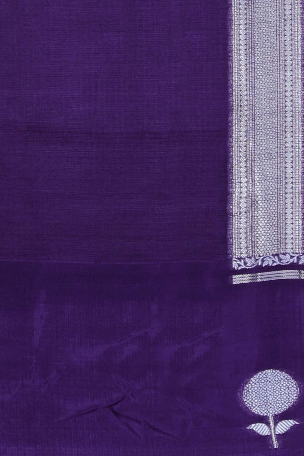 Image of Kota Silk Purple Saree