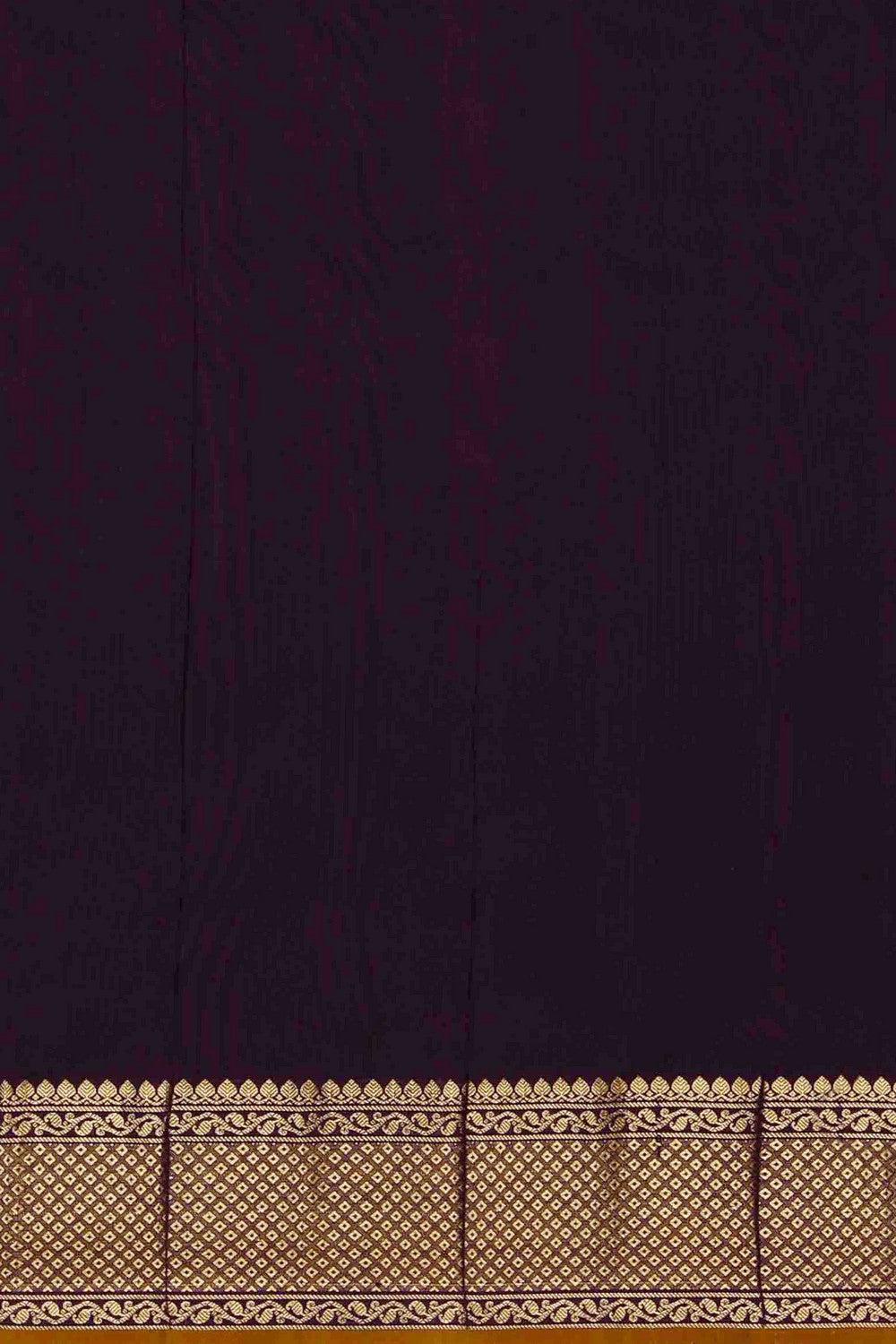 Image of Gadwal Silk Purple Saree