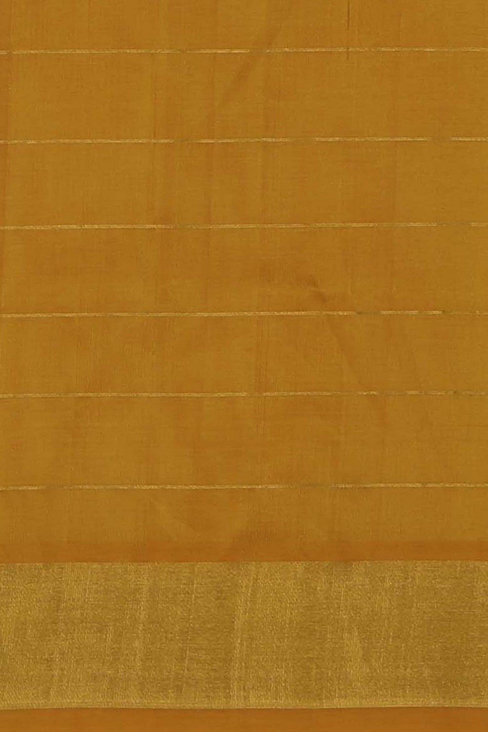 Image of Silk Cotton Bottle Green Saree