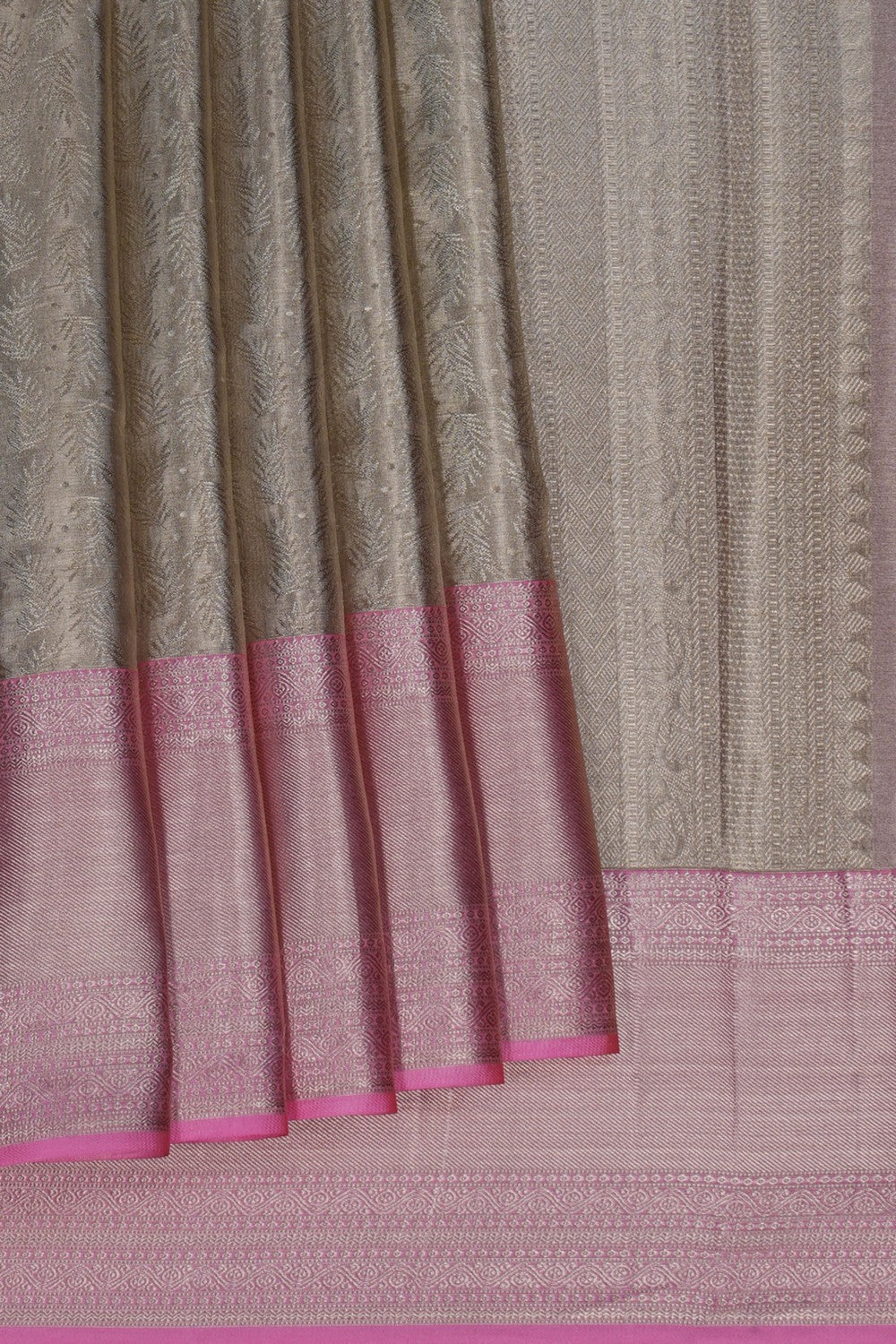 Image of Kanchipattu Tissue Brocade Saree
