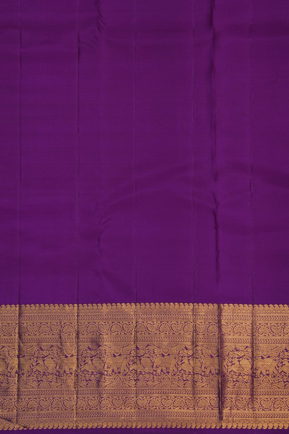 Image of Kanchipattu Brocade Off-White Saree