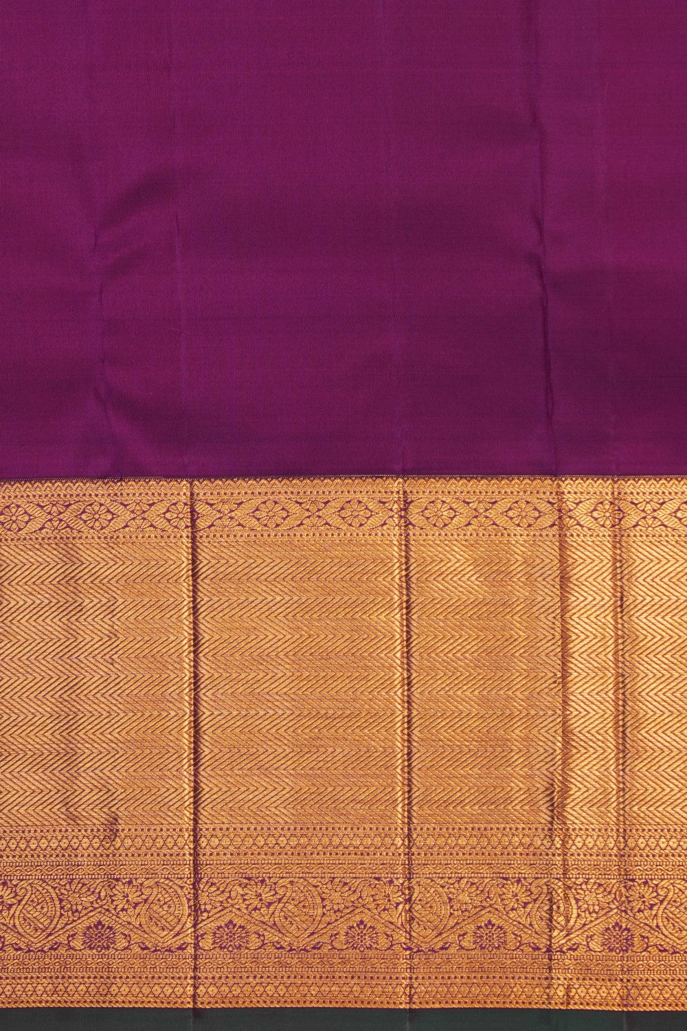 Image of Kanchipattu Brocade Off-White Saree