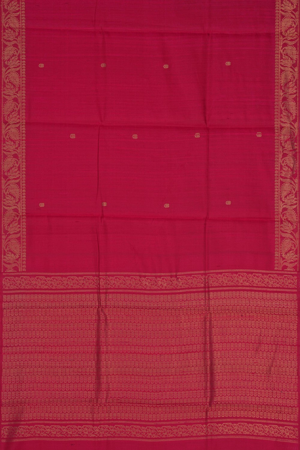 Image of Dupion Silk Pink Saree