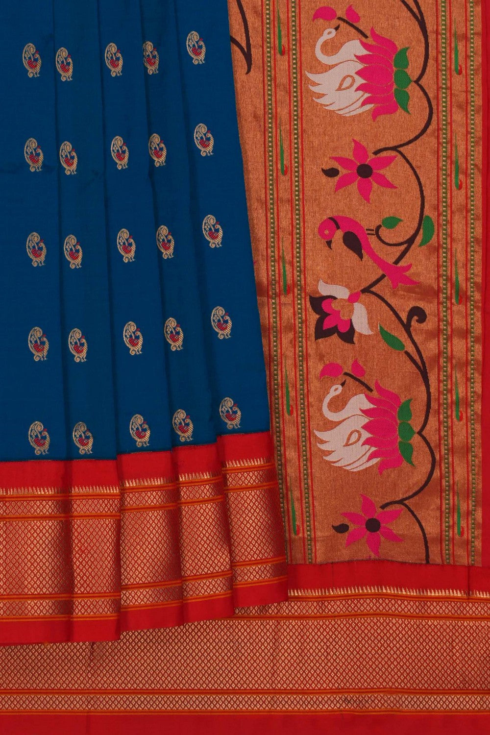 Image of A Beautiful Paithani Silk Saree