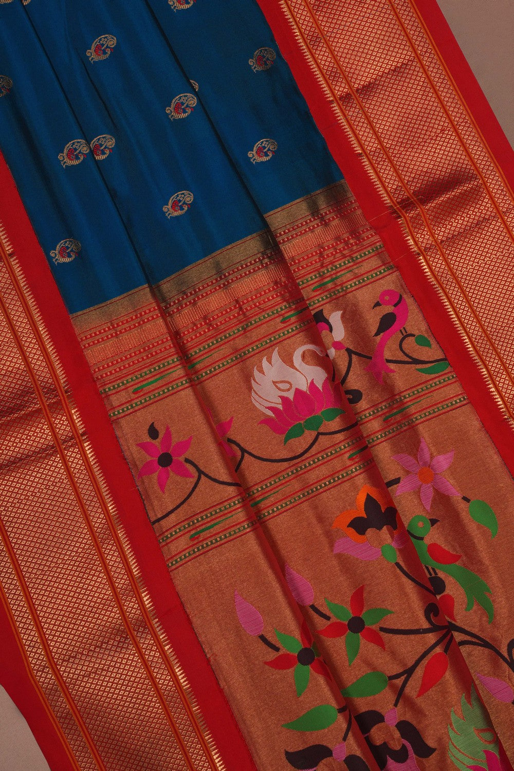 Image of A Beautiful Paithani Silk Saree