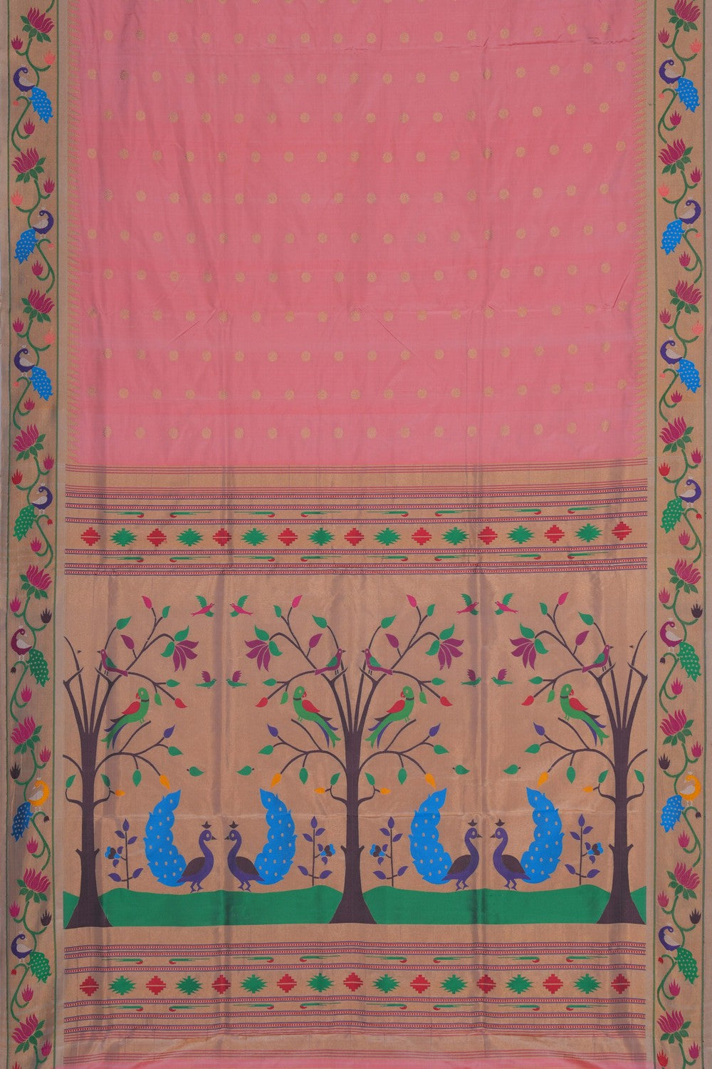 Image of A Beautiful Paithani Silk Saree