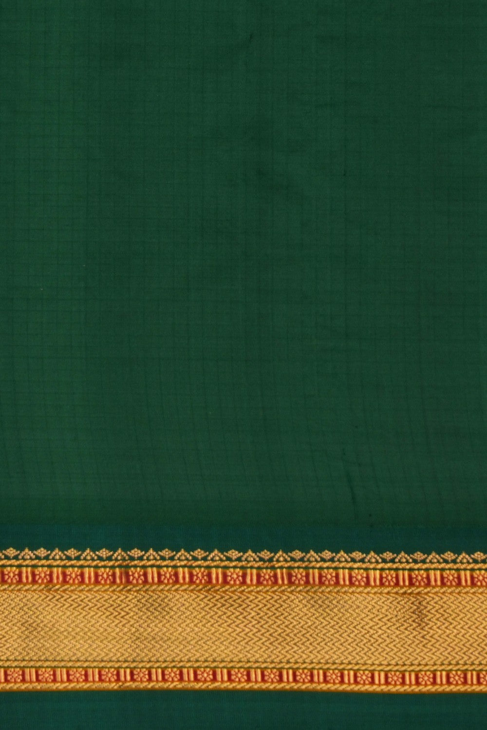 Image of Narayanpet Silk Sea Green Saree