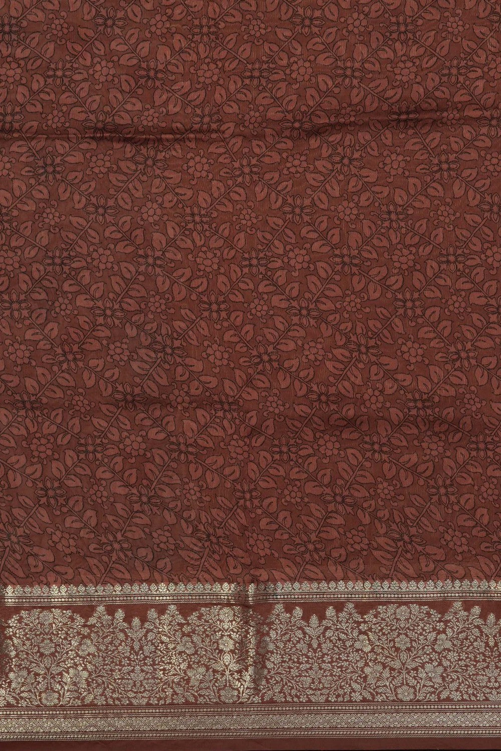 Image of Kalamkari Painting Saree