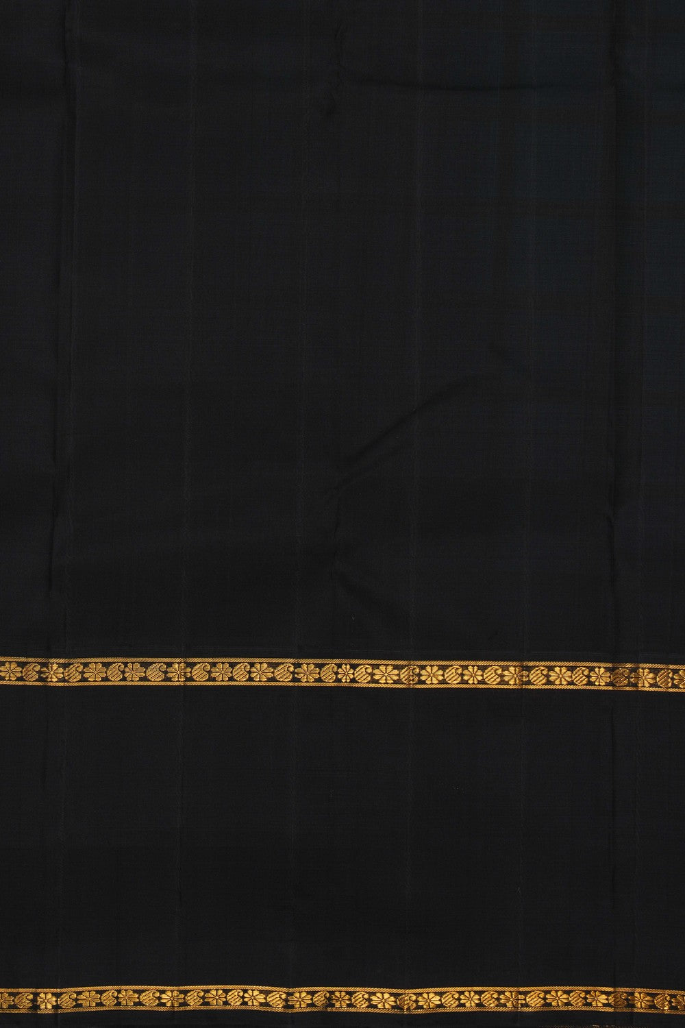 Image of Kanjivaram Silk Kattam Pattern Saree