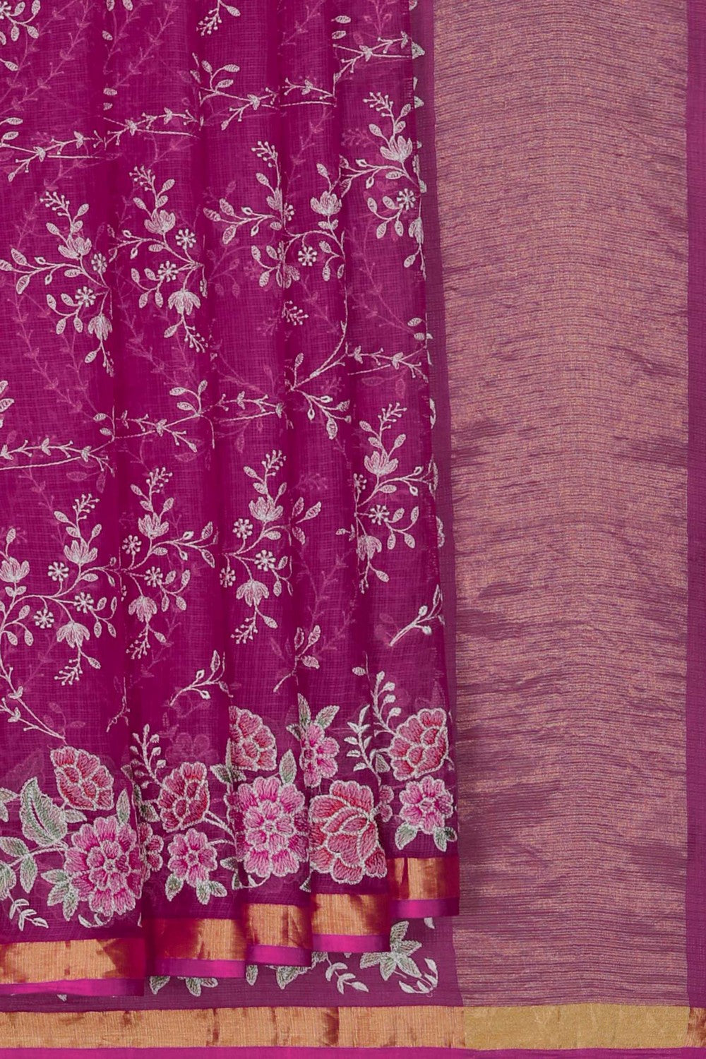 Image of Kota Embroidery Saree