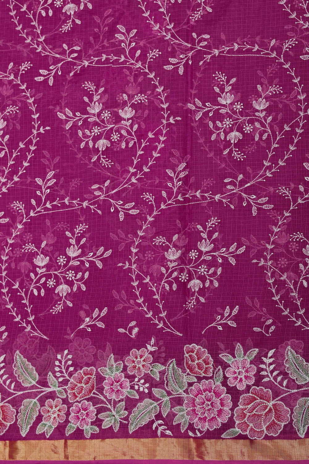 Image of Kota Embroidery Saree