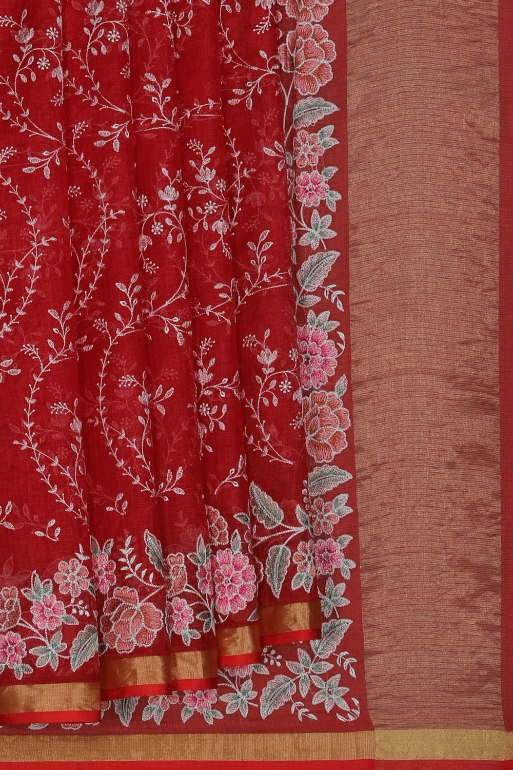 Image of Kota Embroidery Saree