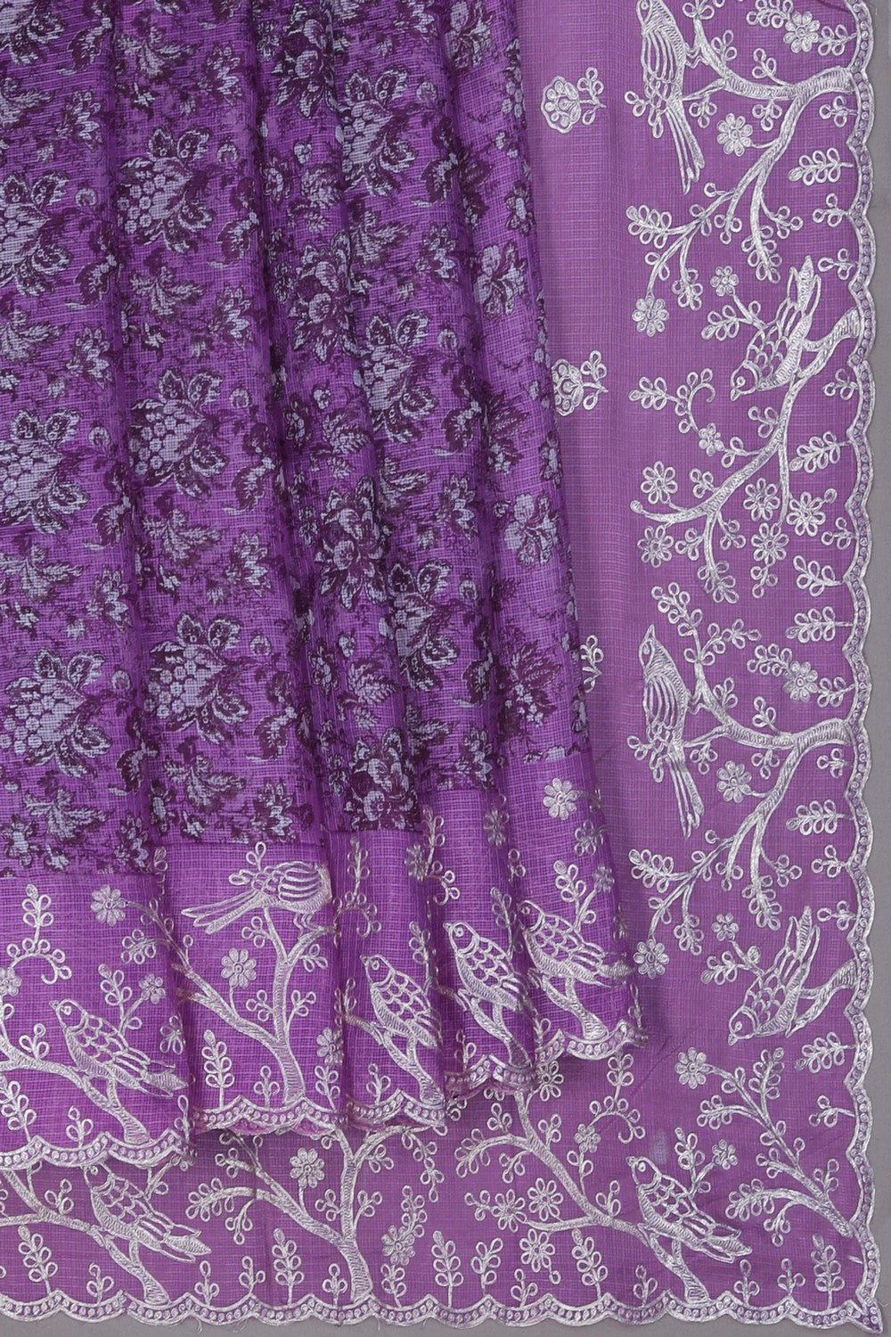 Image of Kota Embroidery Saree