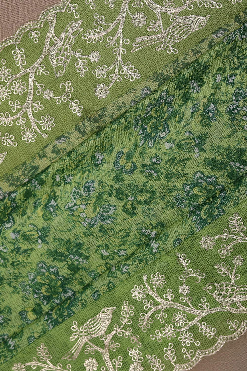 Image of Kota Embroidery Saree