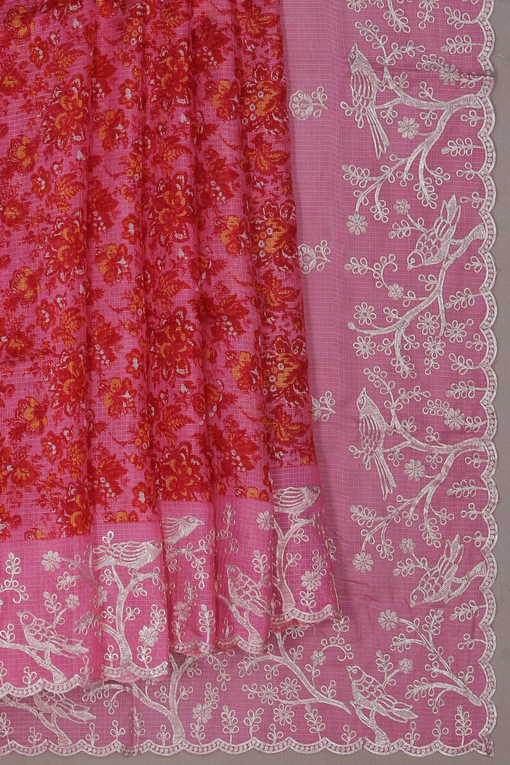 Image of Kota Embroidery Saree