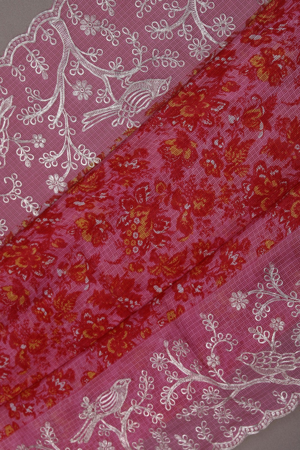 Image of Kota Embroidery Saree