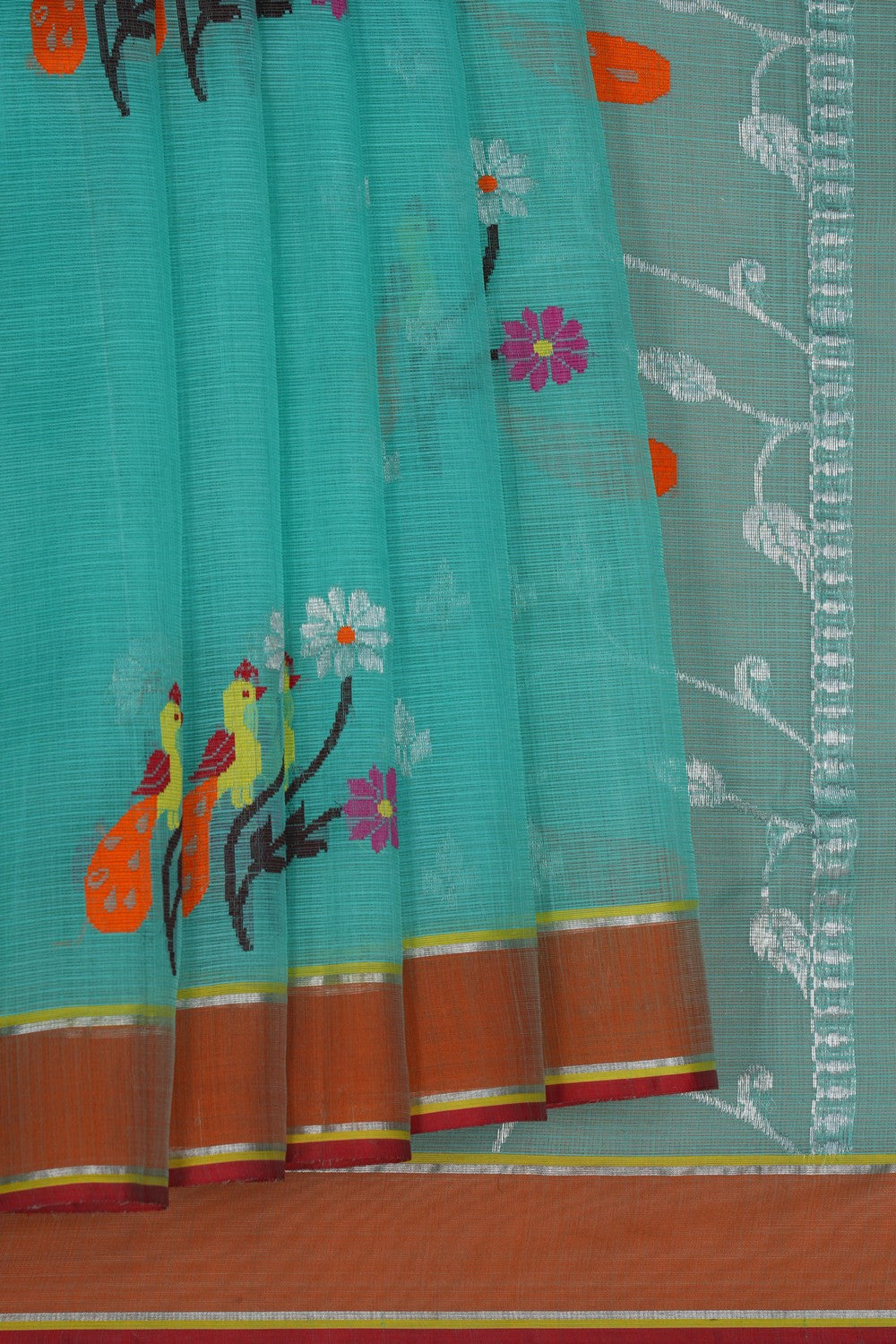 Image of Kota Sea Green Saree