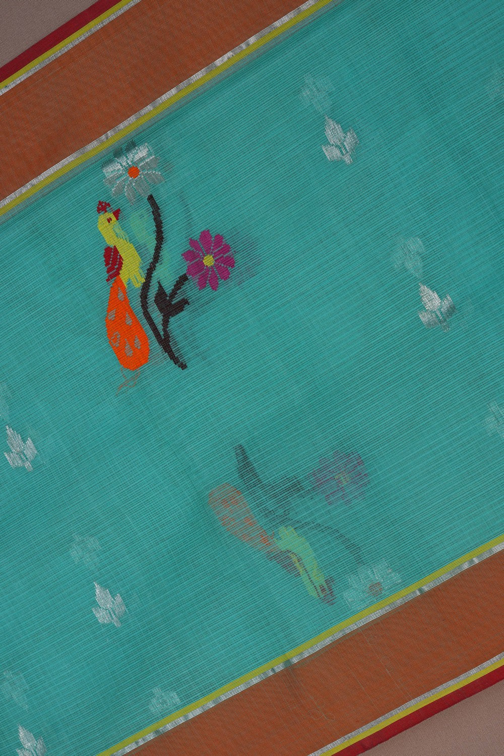Image of Kota Sea Green Saree