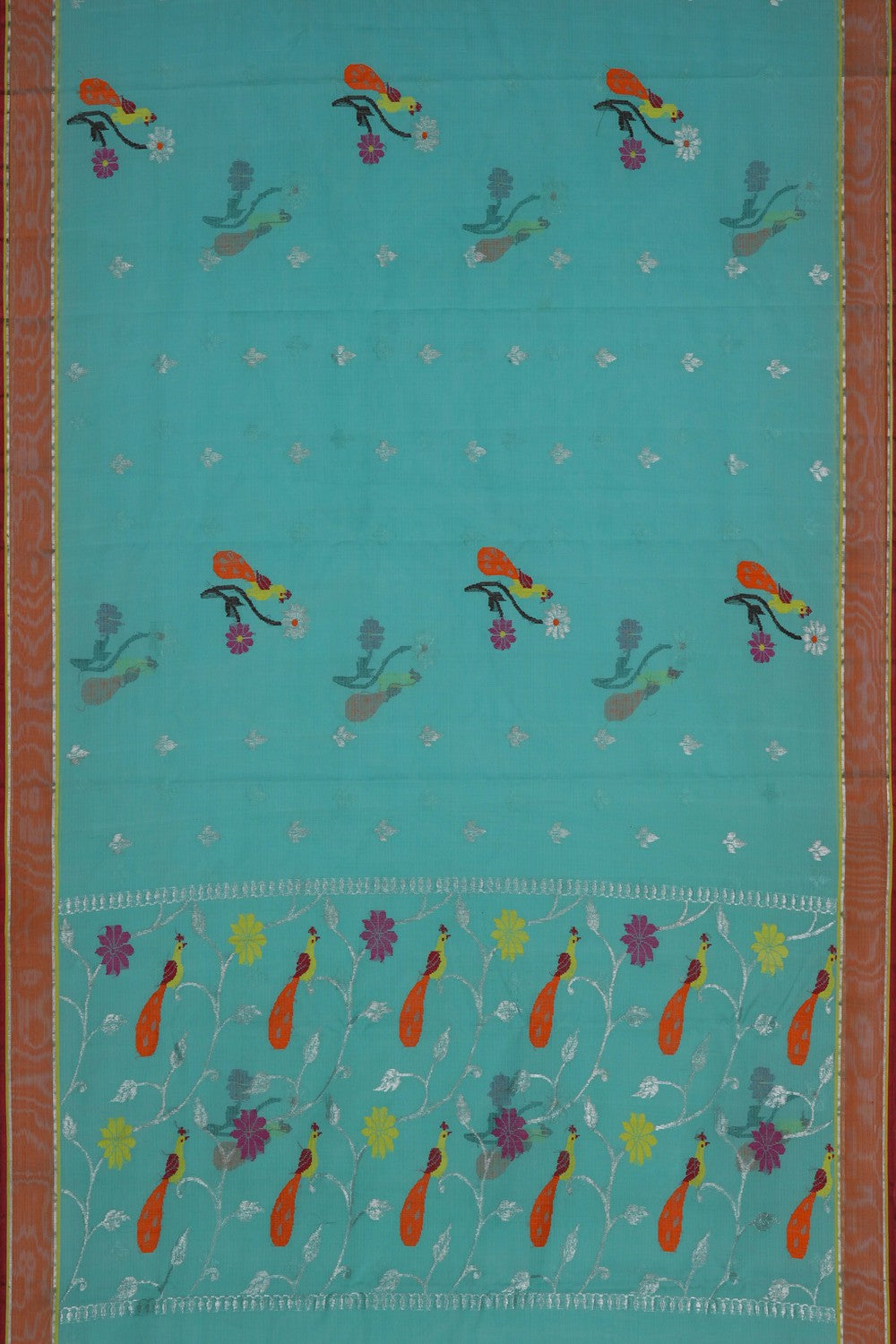 Image of Kota Sea Green Saree