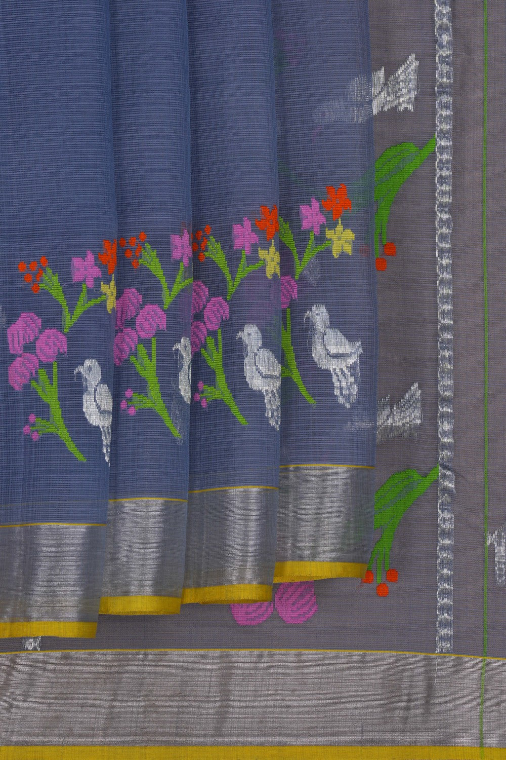 Image of Kota Grey Saree