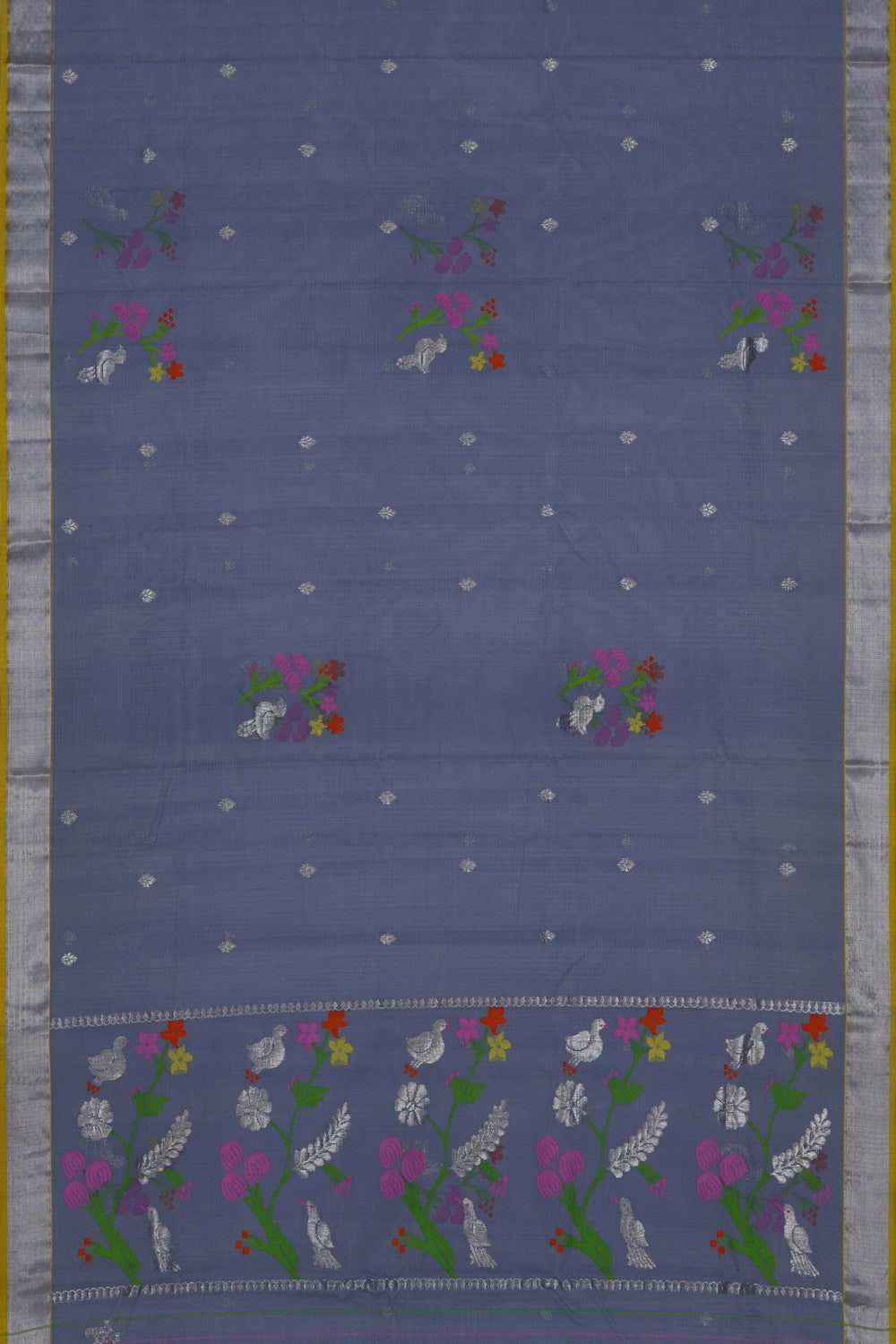 Image of Kota Grey Saree