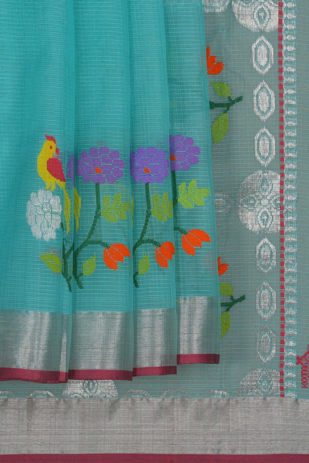 Image of Kota Sea Green Saree