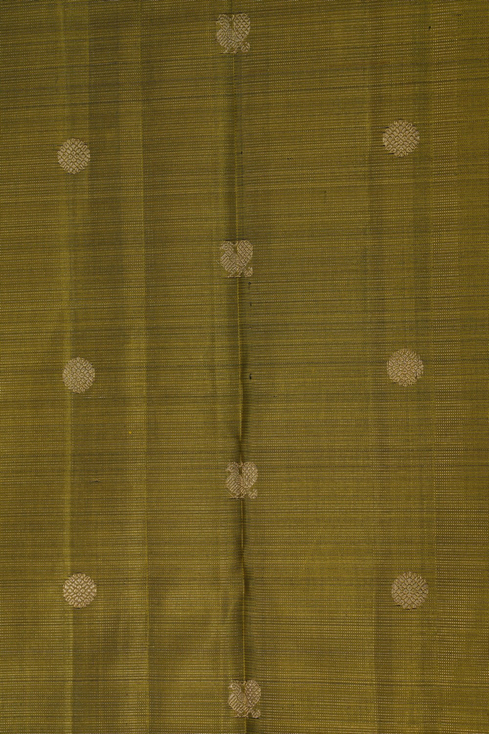 Image of Kanjivaram Silk Green Saree