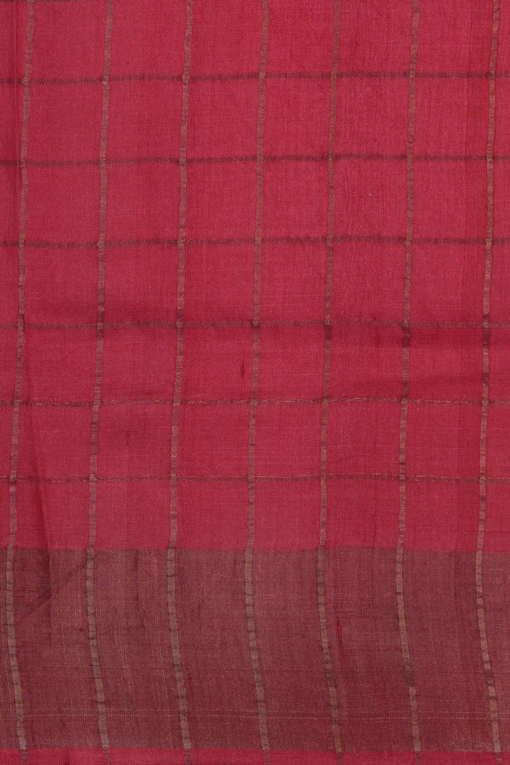 Image of Tussar Silk Printed Saree