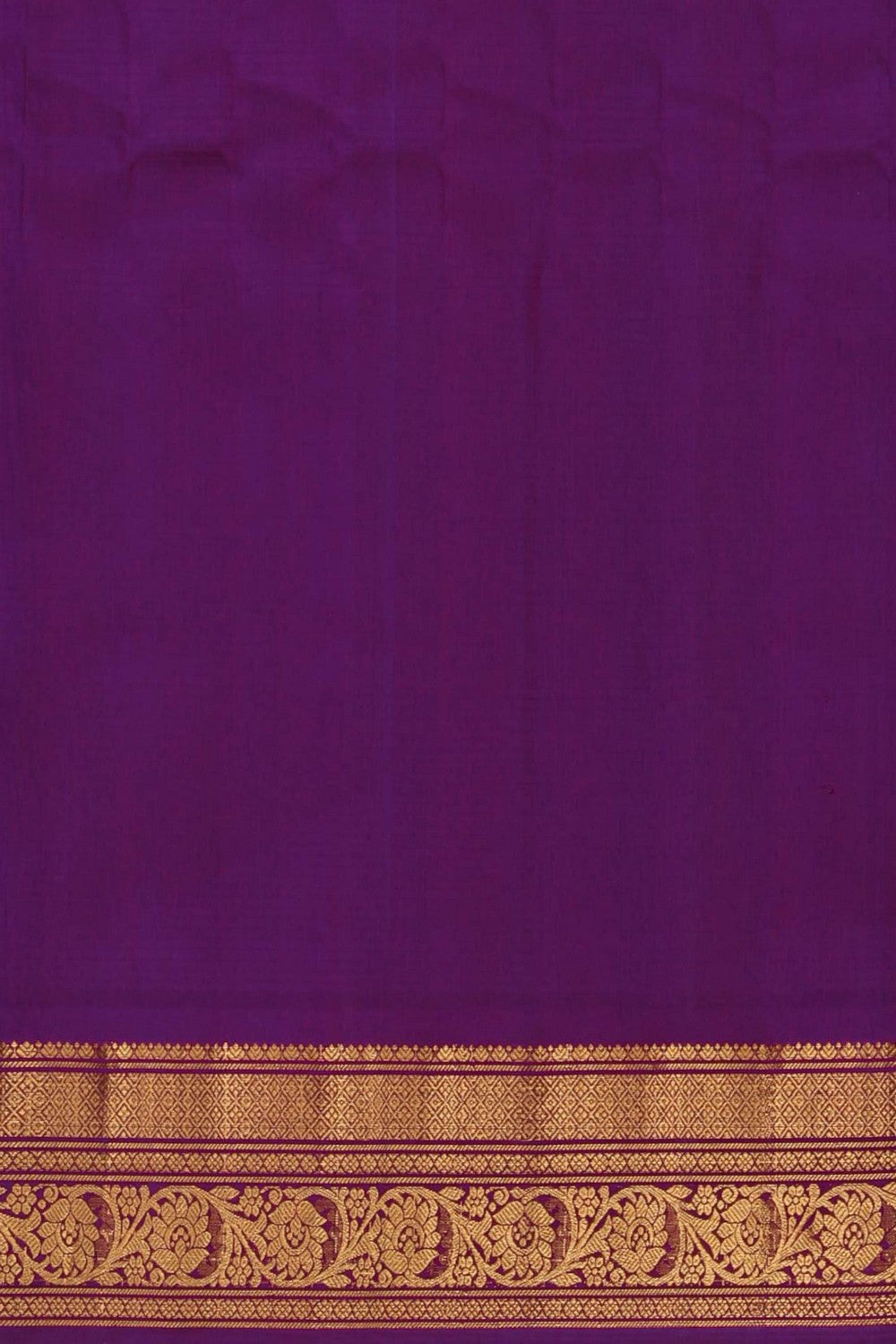 Image of Gadwal Silk Cotton Beige Saree