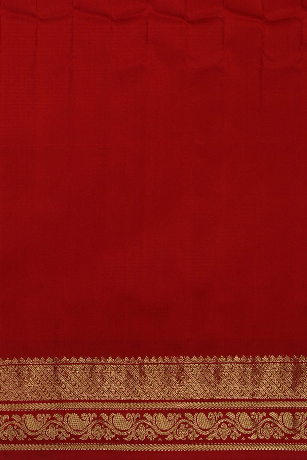 Image of Gadwal Silk Cotton Beige Saree