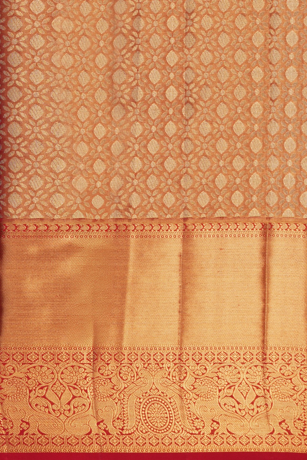 Image of Kanchipattu Pavada Unstitched Set