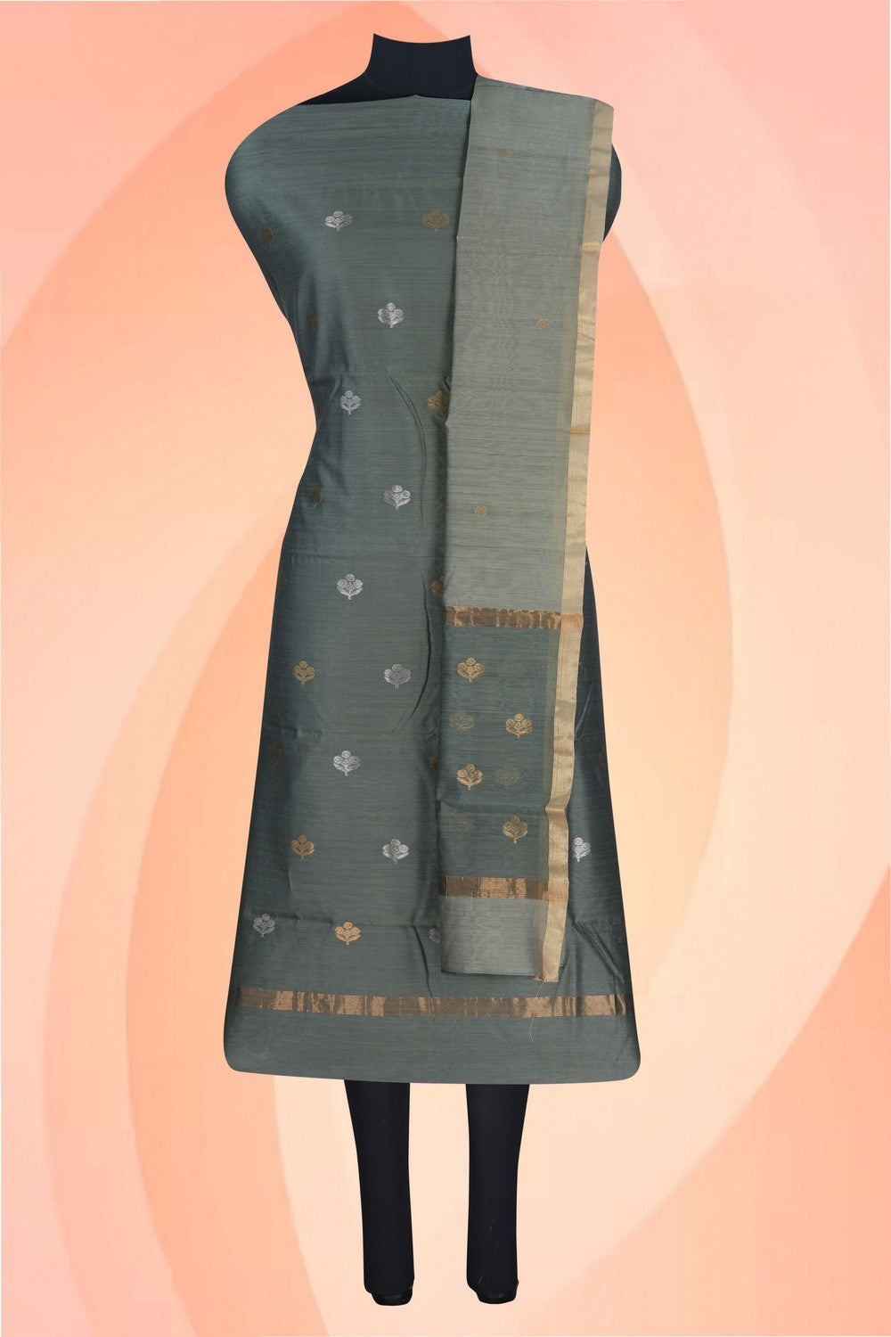 Image of Unstitched Suit Set Fabric (2 Pcs Set)