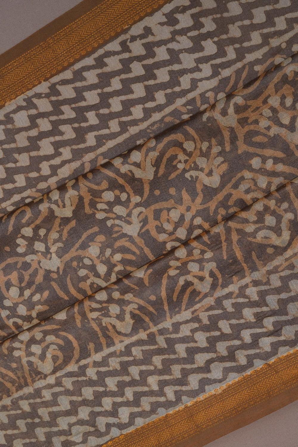 Image of Desi Tussar Silk Saree
