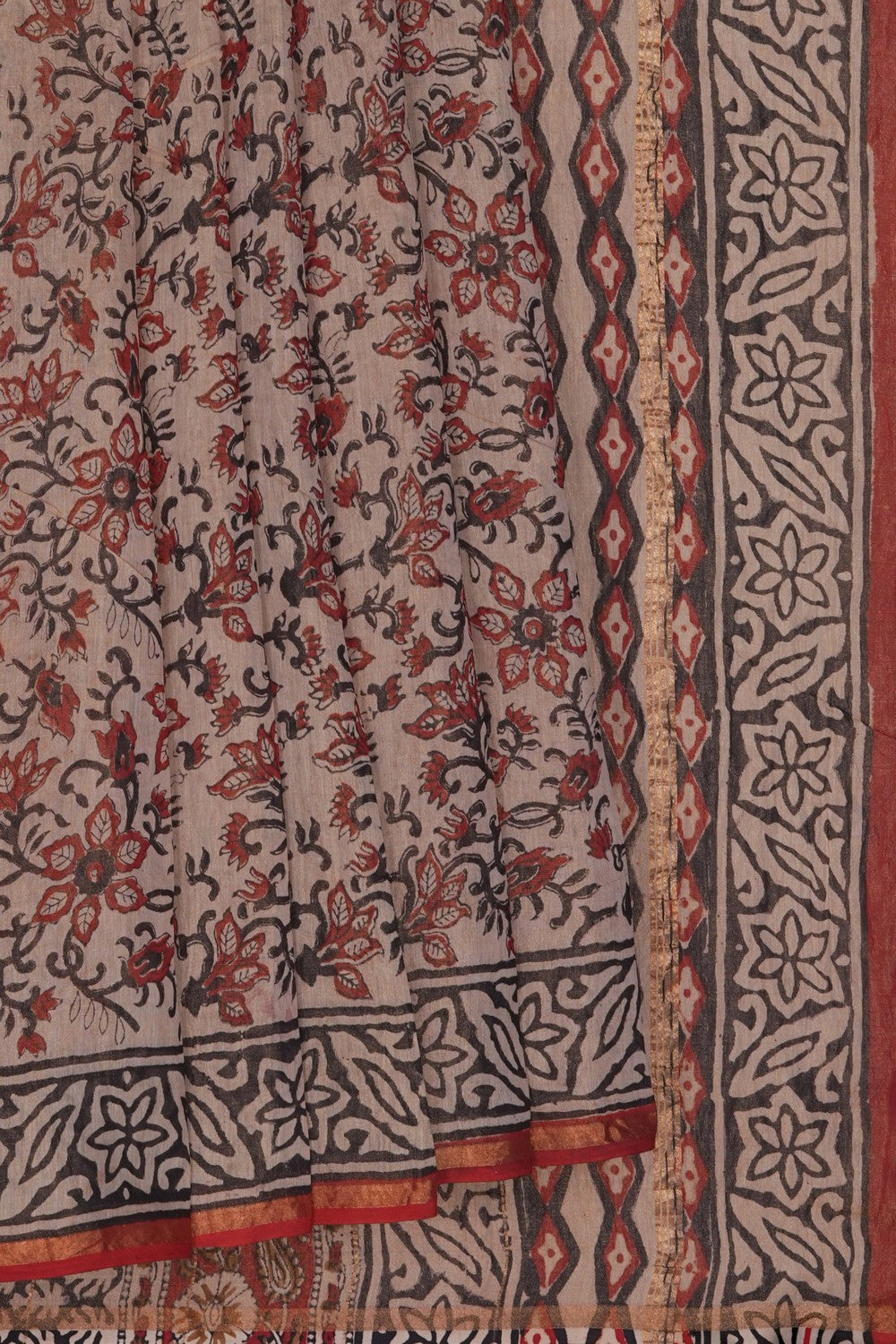 Image of Desi Chanderi Tissue Silk Saree