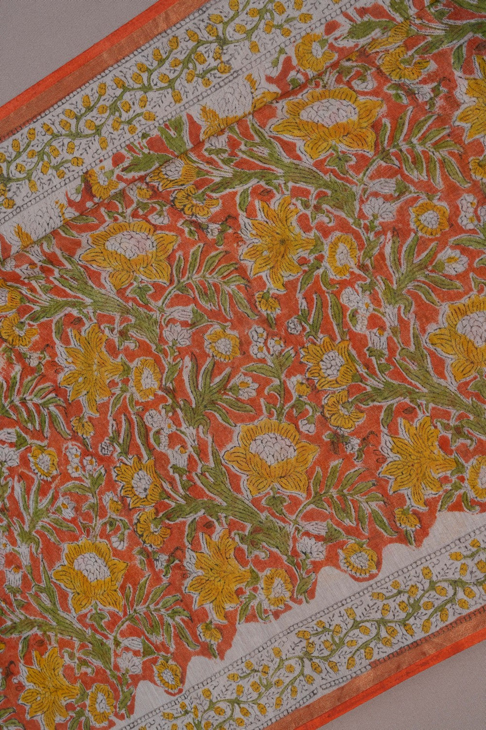 Image of Desi Chanderi Tissue Silk Saree