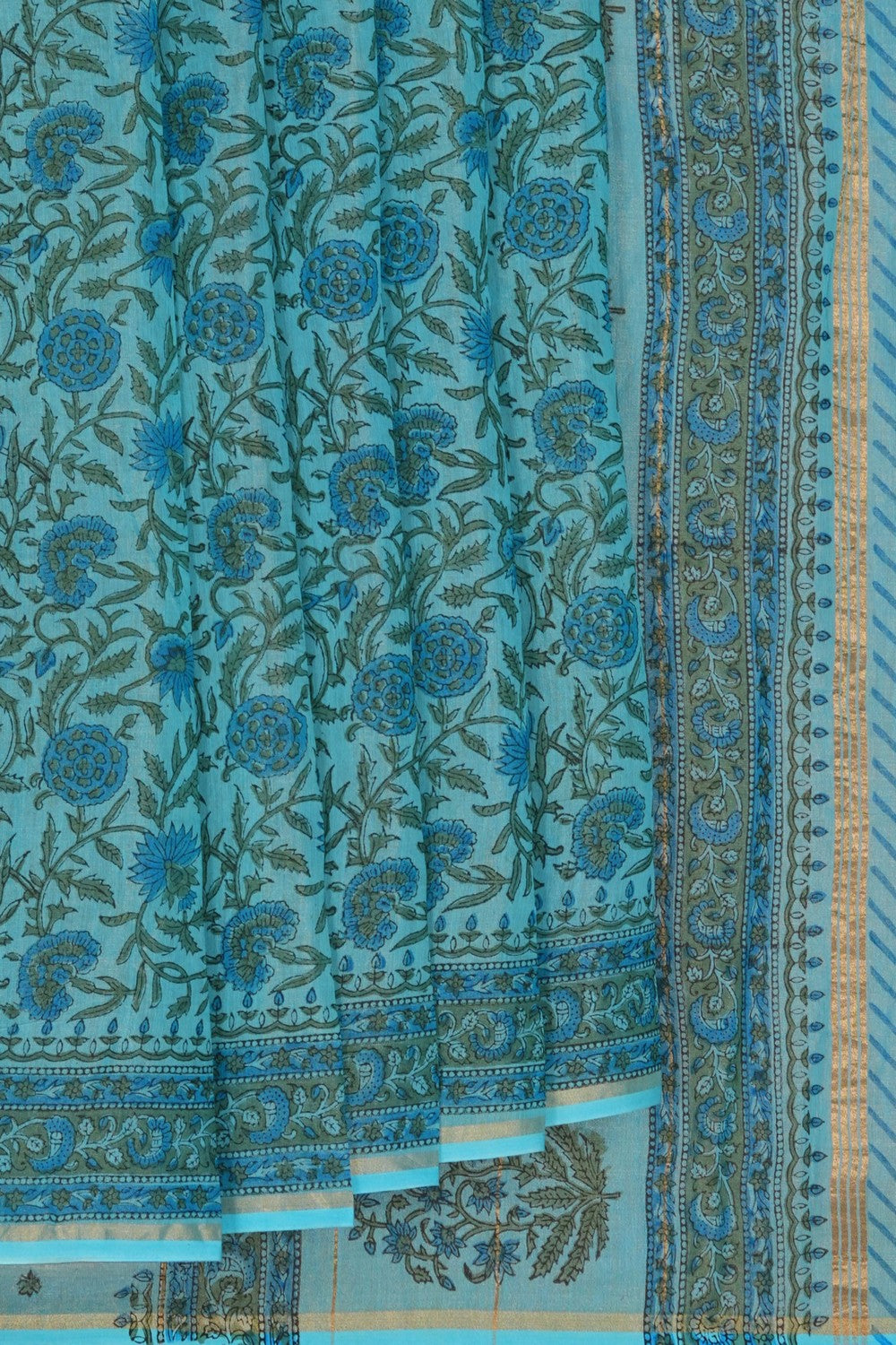 Image of Desi Chanderi Tissue Silk Saree