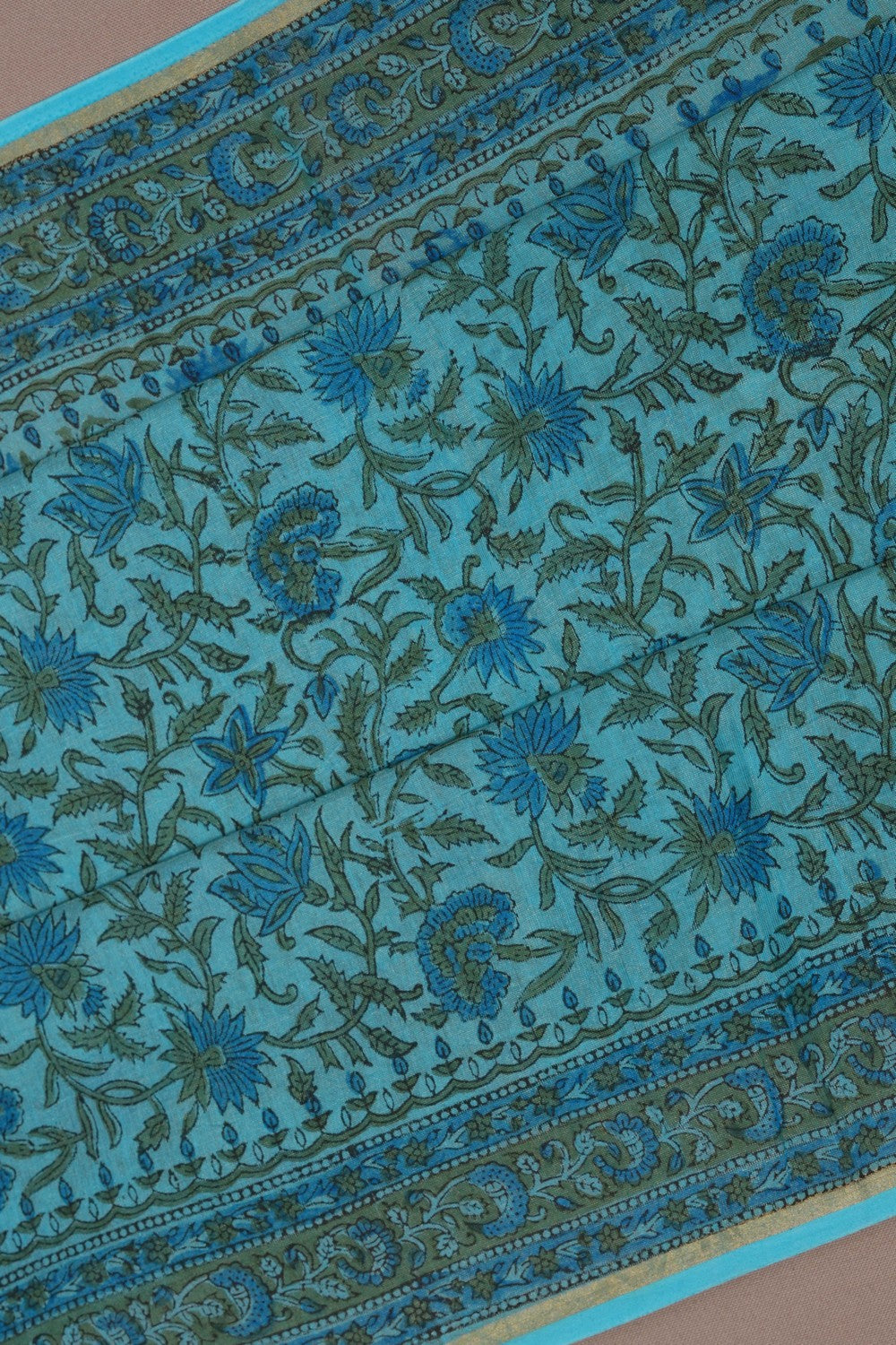 Image of Desi Chanderi Tissue Silk Saree