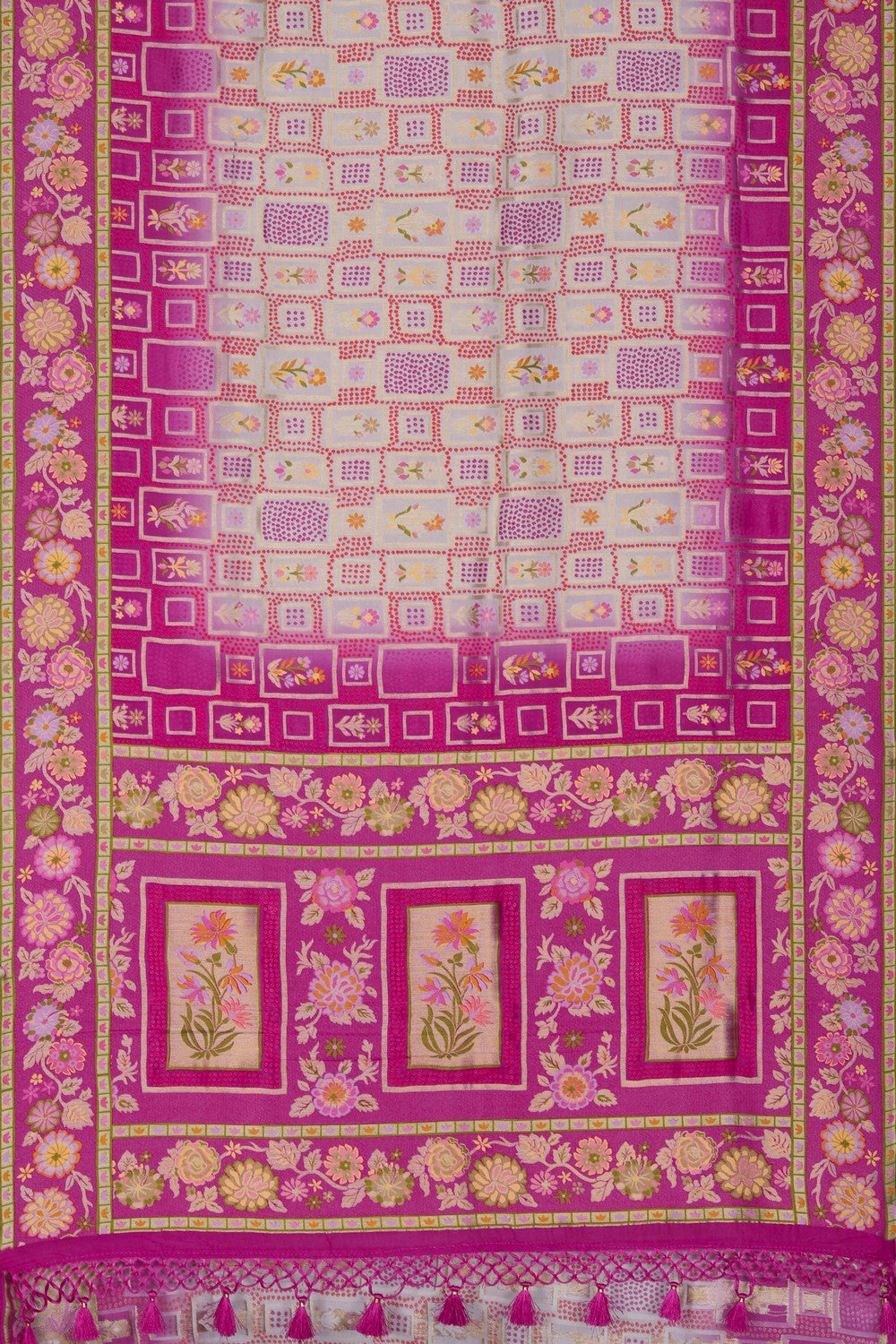 Image of A Pink Aesthetic Saree