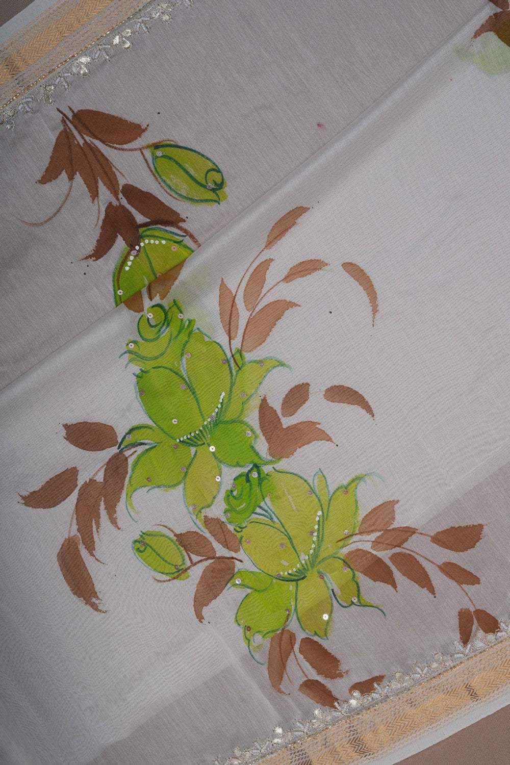 Image of Chanderi Silk Cotton Saree