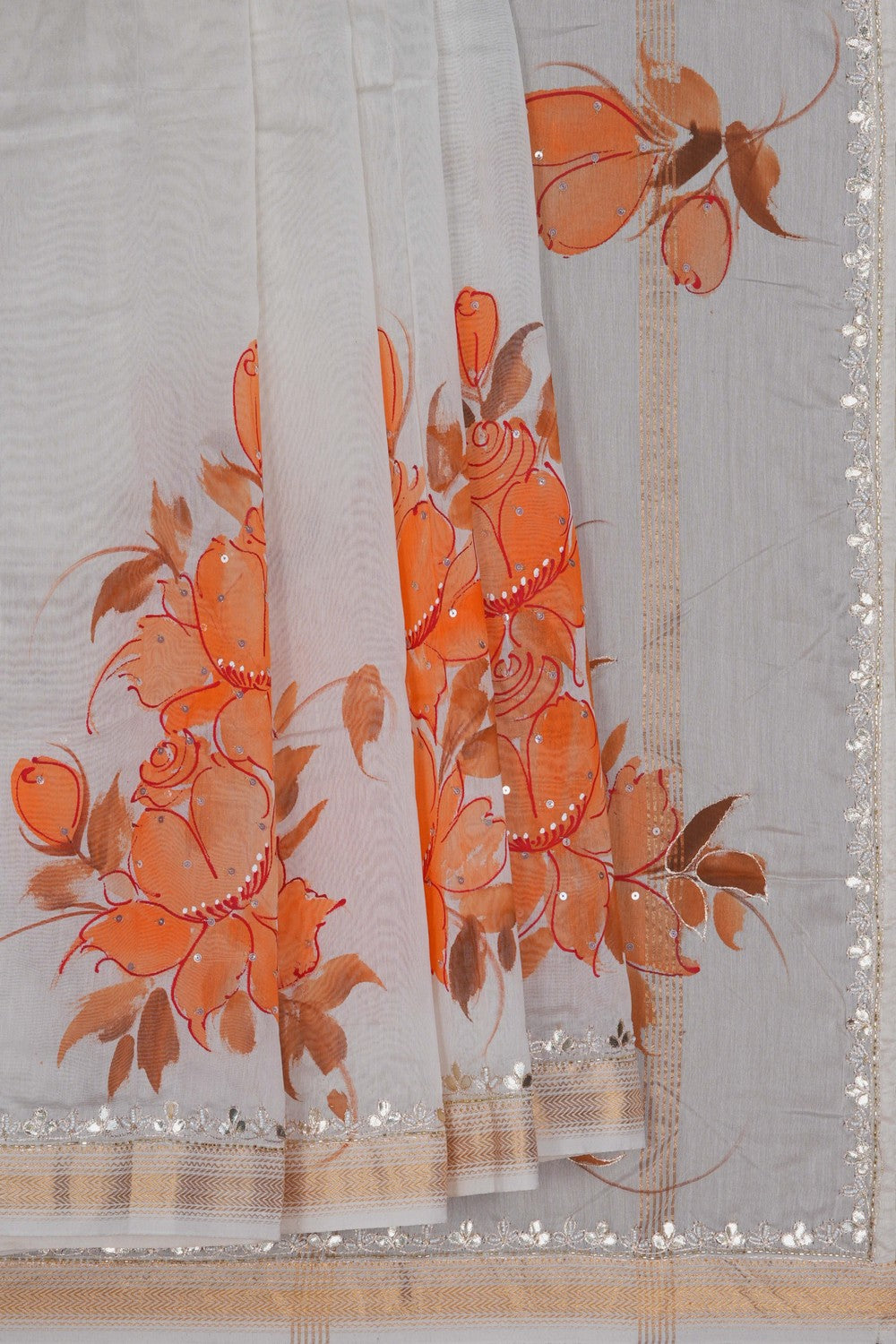 Image of Chanderi Silk Cotton Saree