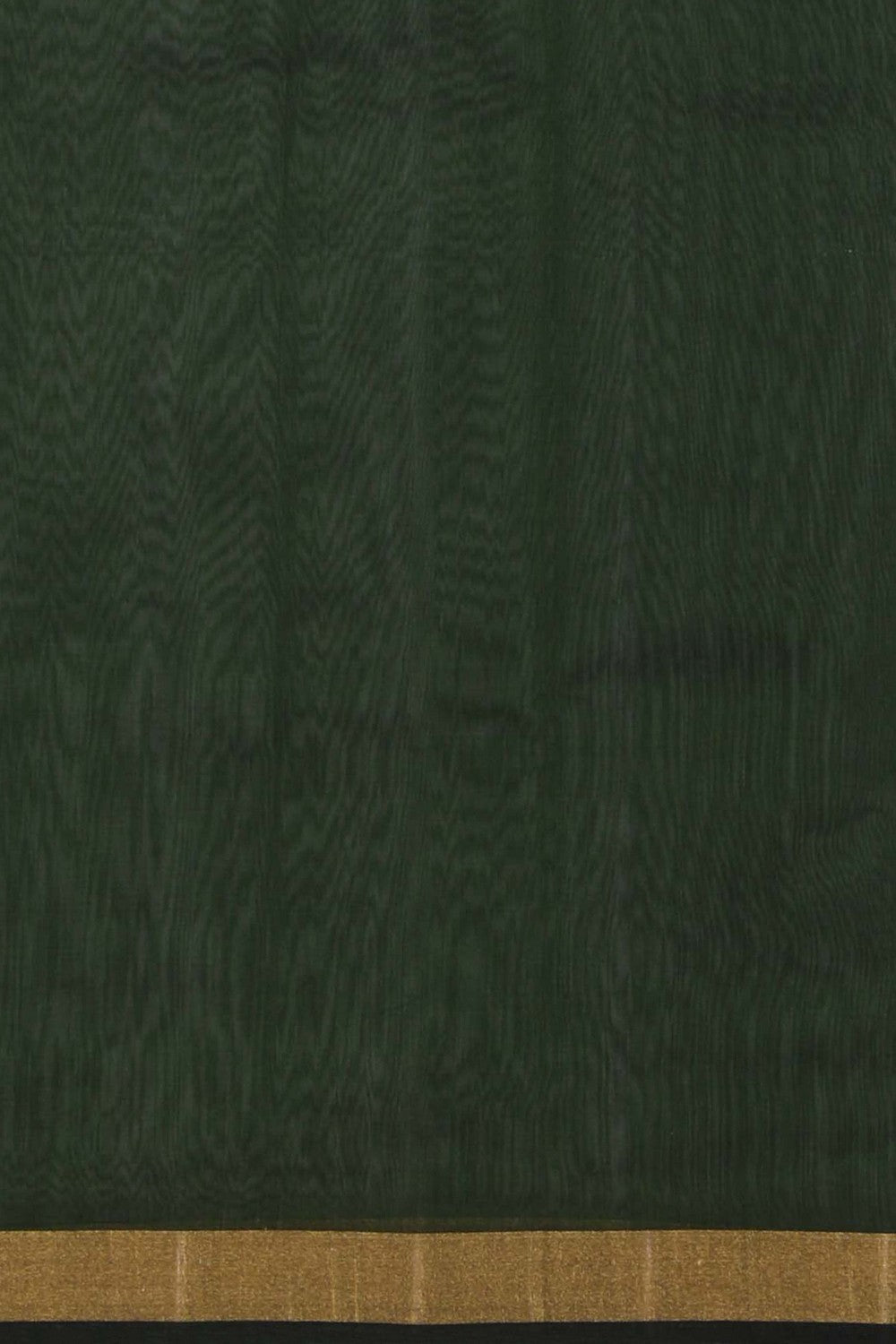 Image of Chanderi Silk Cotton Green Saree