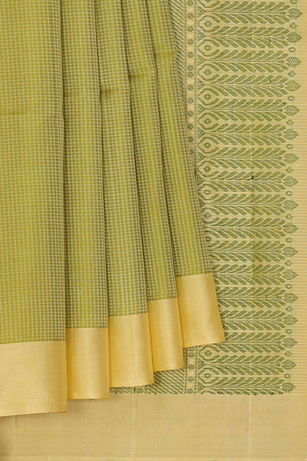 Image of South Silk Green Saree