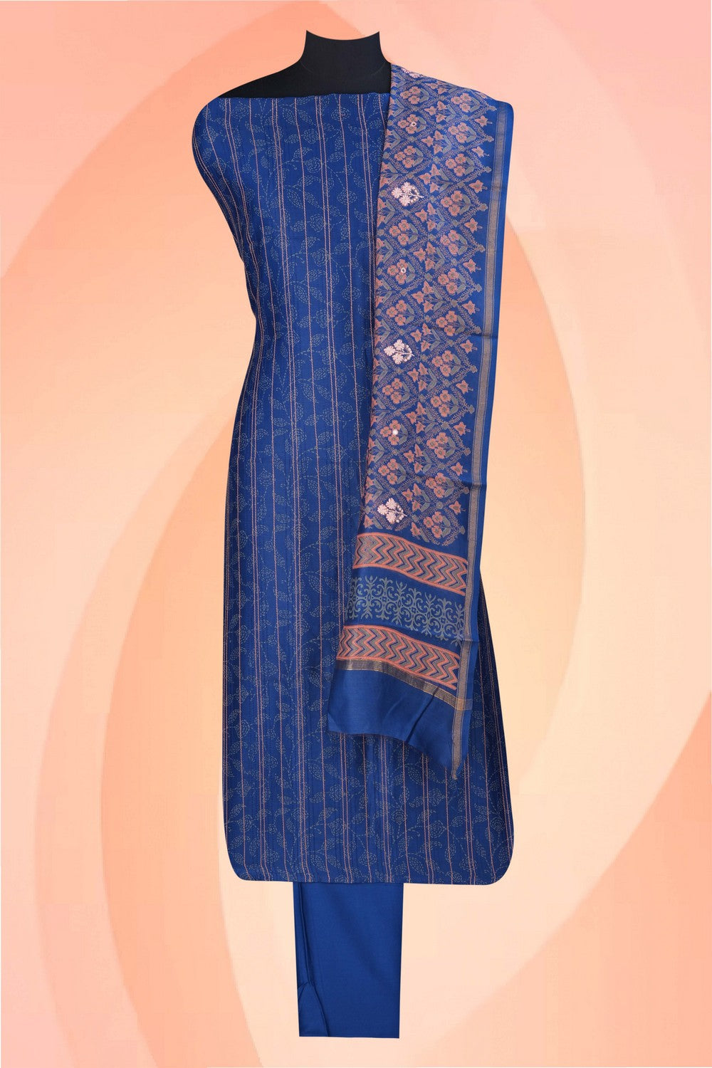 Image of Unstitched Suit Set Fabric (3 Pcs Set)