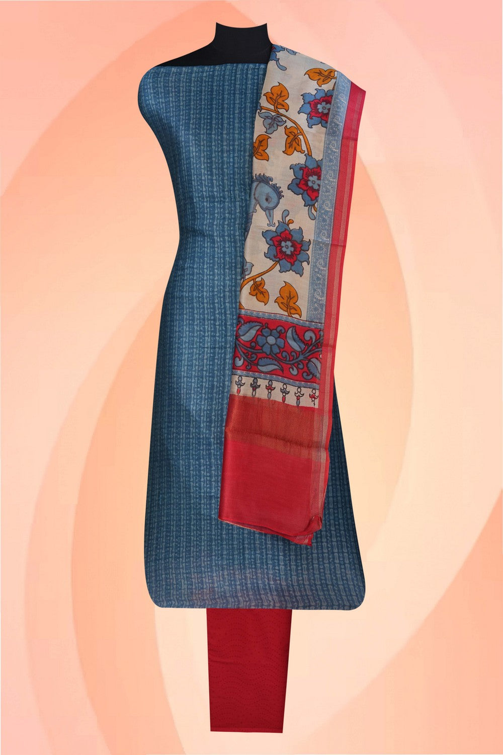 Image of Unstitched Suit Set Fabric (3 Pcs Set)