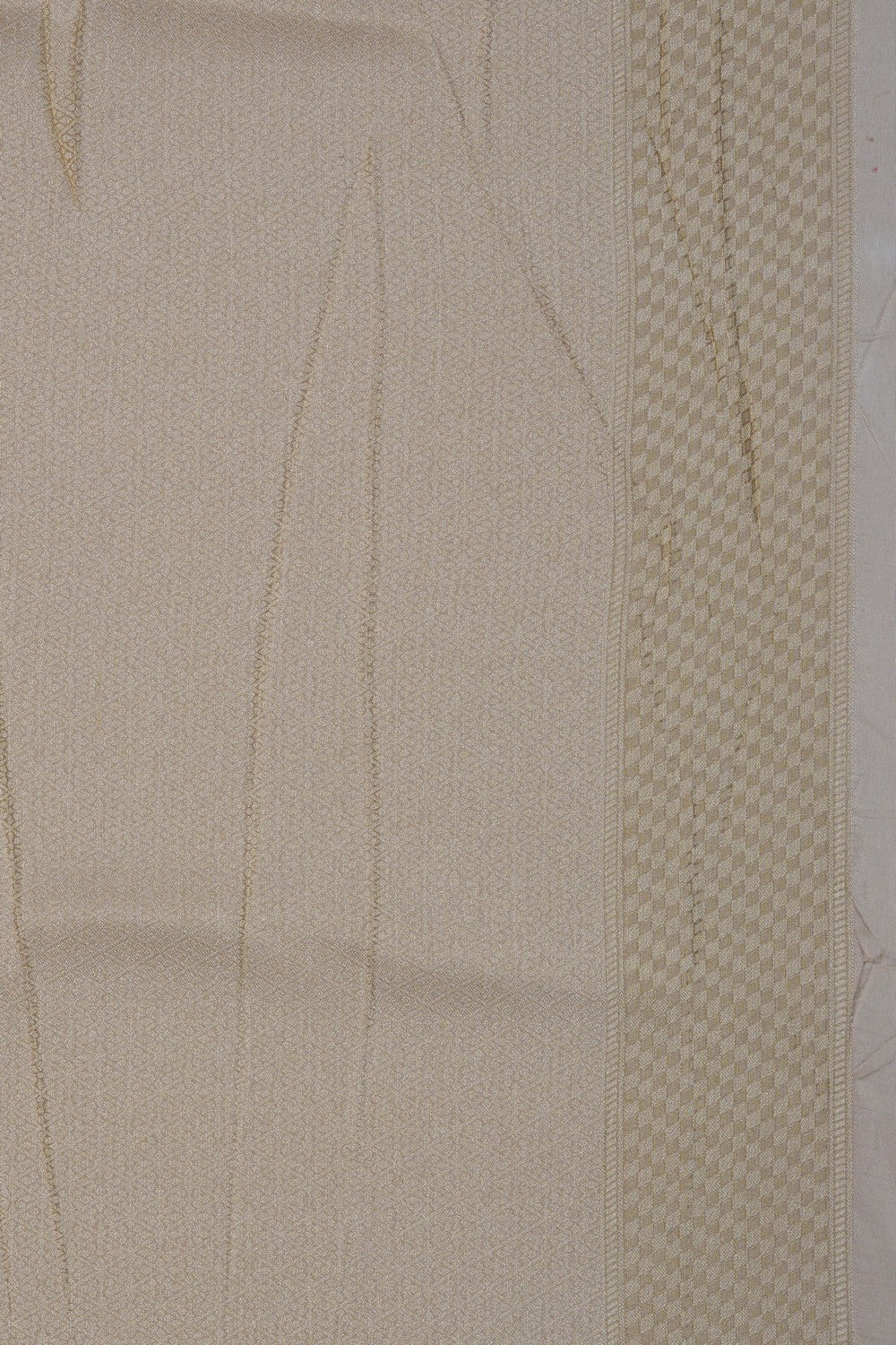 Image of A Classy Off-White Tissue Silk Saree