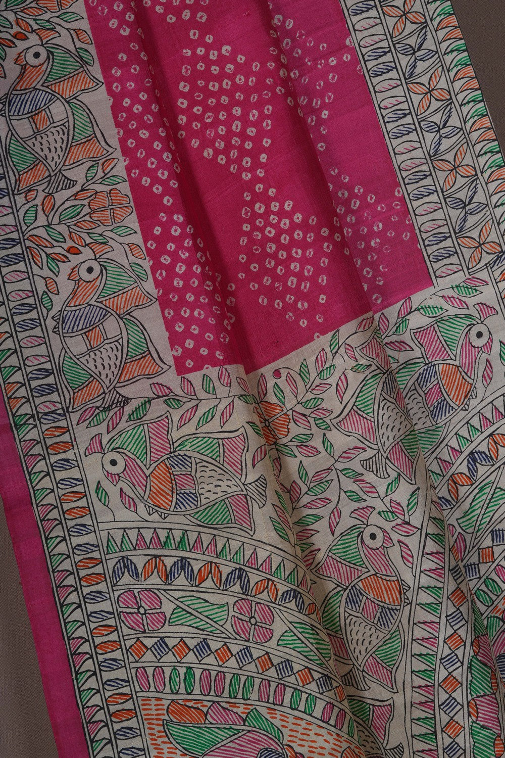 Image of A unique fusion of tradition and modern aesthetics saree